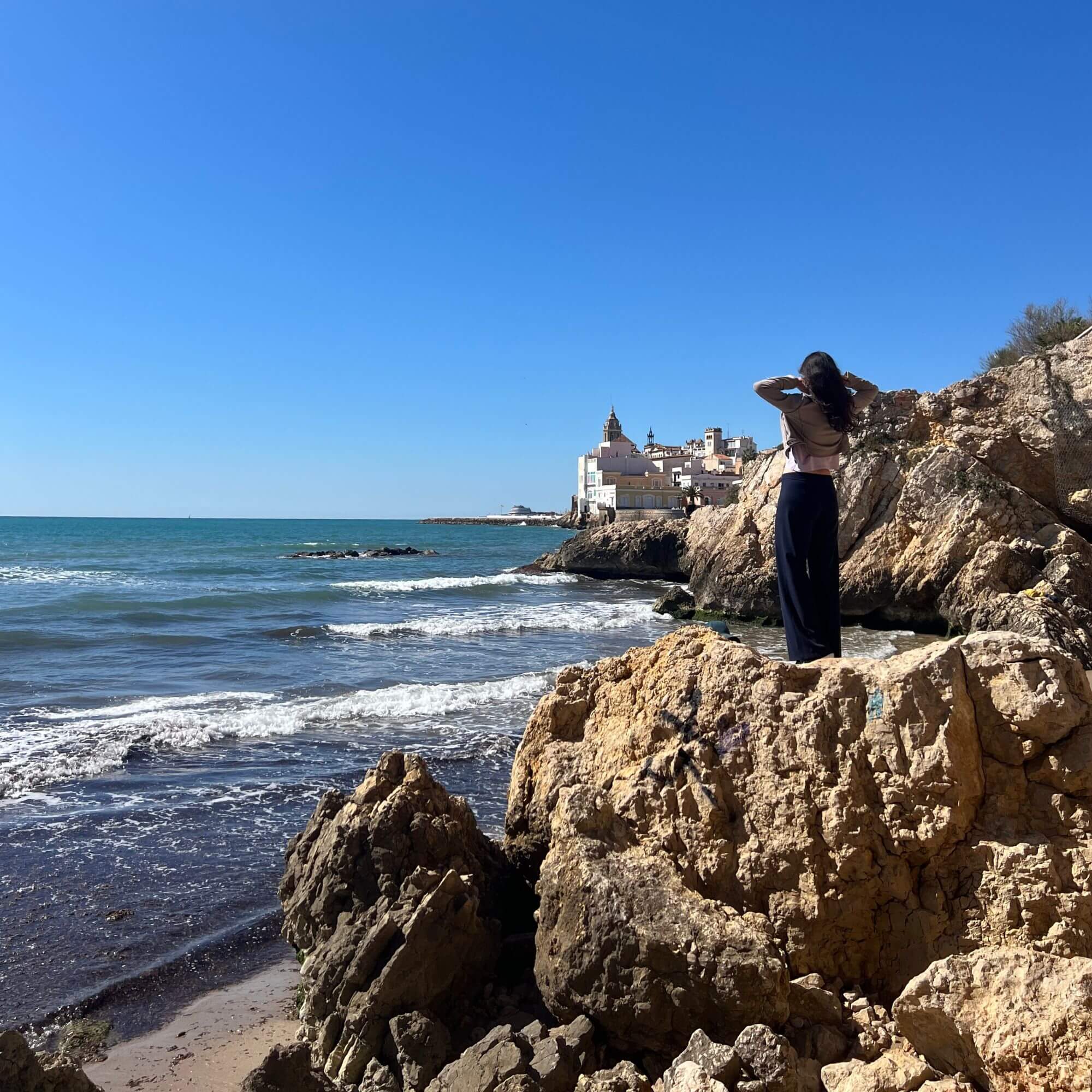 Holding on and letting go – Adventures continued with an improvised via ferrata in Spain